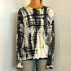 Tie dye Reformation M long sleeve shirt